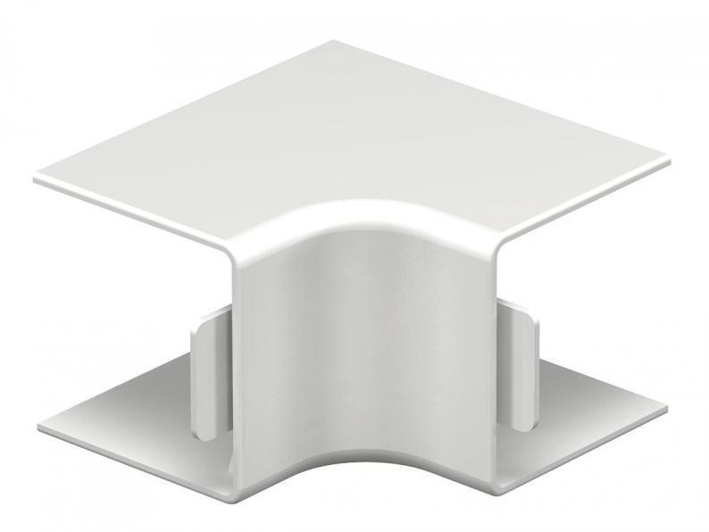 Inneneckhaube 30x30mm PVC lichtgrau 7035
