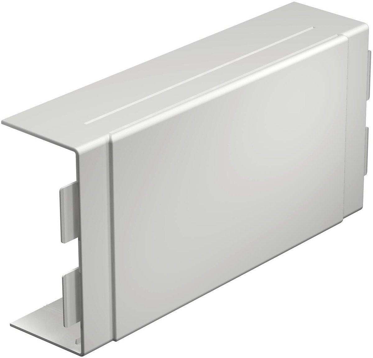 T- und Kreuzstückhaube 60x130mm PVC lichtgrau 7035