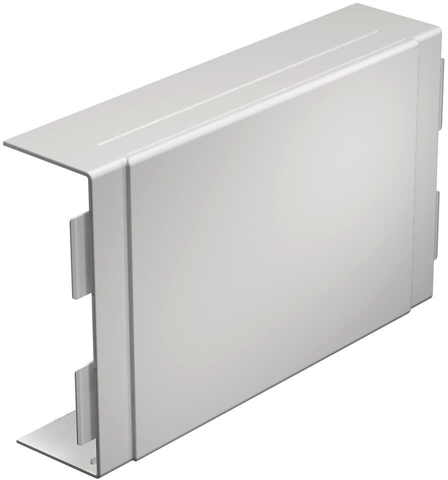 T- und Kreuzstückhaube 60x170mm PVC lichtgrau 7035