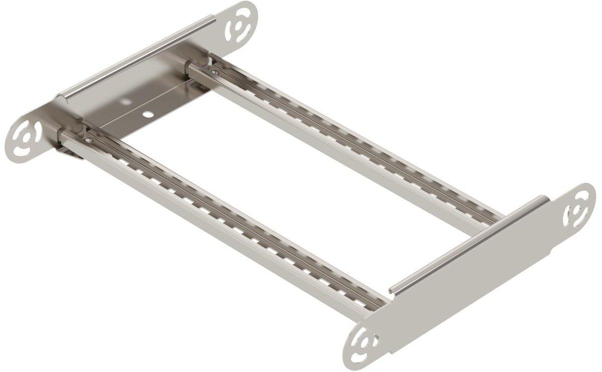 Gelenkbogenelement für Kabelleiter 60x400 A2 1.4301 2B