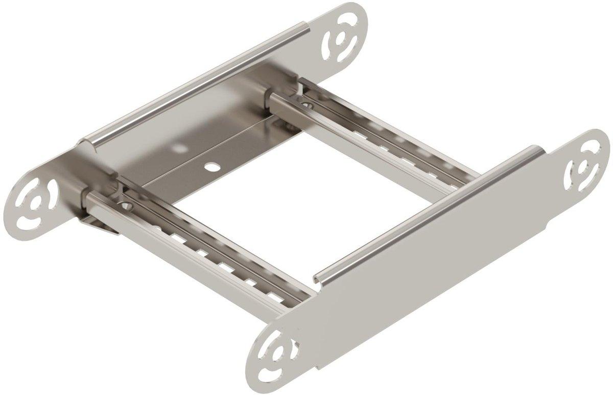 Gelenkbogenelement für Kabelleiter 60x200 A4 1.4401 2B