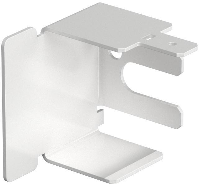 Endstück 30x30mm St FSK reinweiß 9010