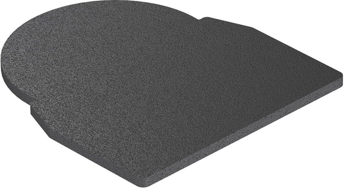 Gummiunterlage für ISS 110100R 111x101x4 GUM schwarz