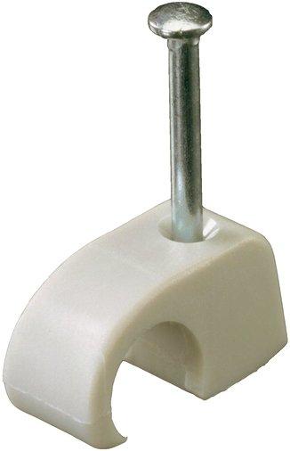 BI-Kralle-Nagelschelle 2723/25 Stahlnagel verzinkt Ø 2mm braun