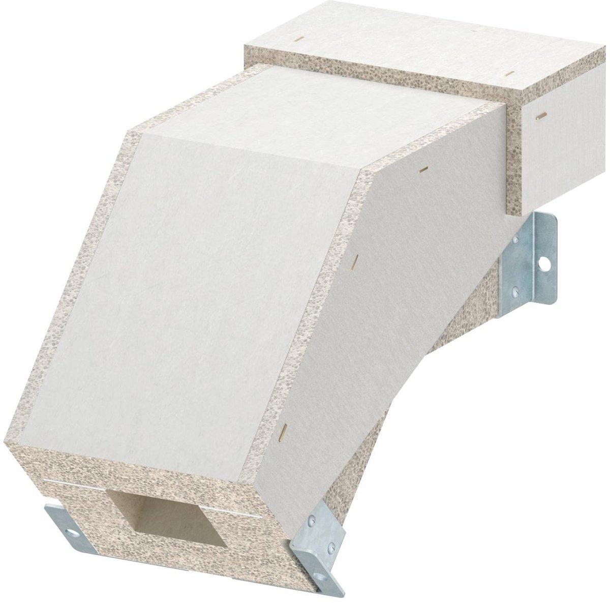 Vertikalbogen fallend für BSKH09-K0506 50x60 grau