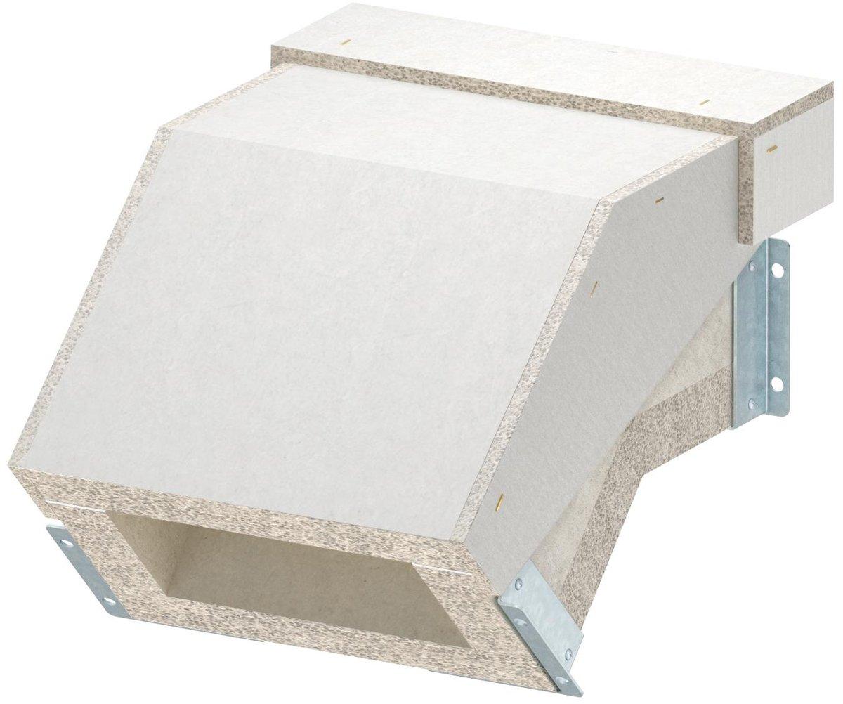 Vertikalbogen fallend für BSKH09-K1021 105x210 grau