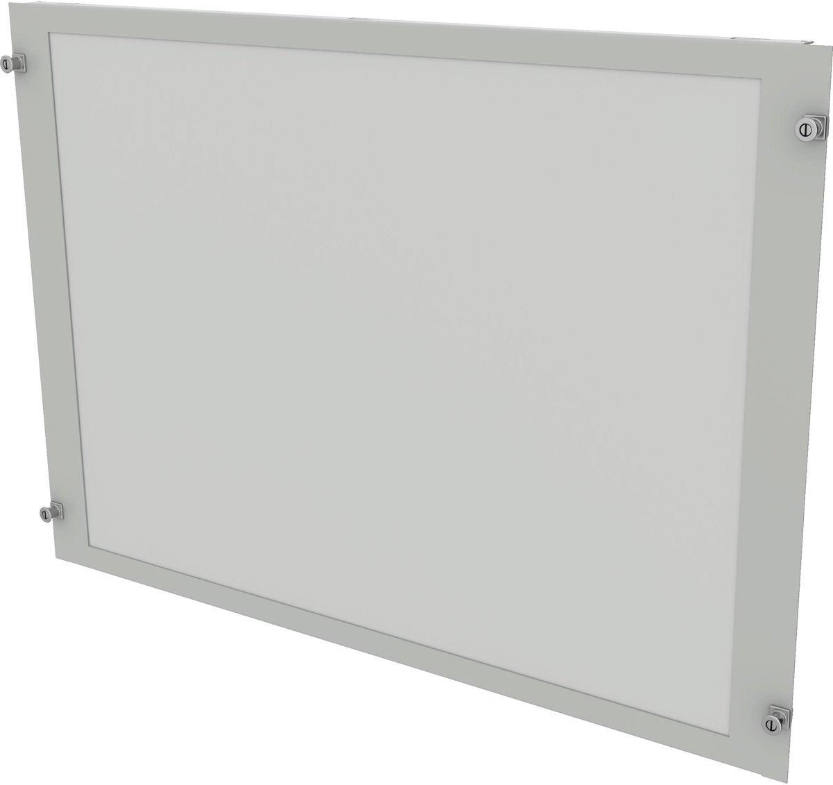 ProfiSNAP Frontplatte mit Kunststoffeinsatz f Gehäusebreite 800mm H=500mm blind