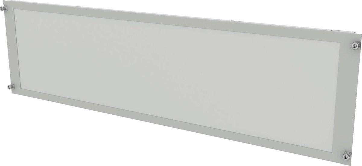 ProfiSNAP Frontplatte mit Kunststoffeinsatz f Gehäusebreite 1200mm H=300mm blind