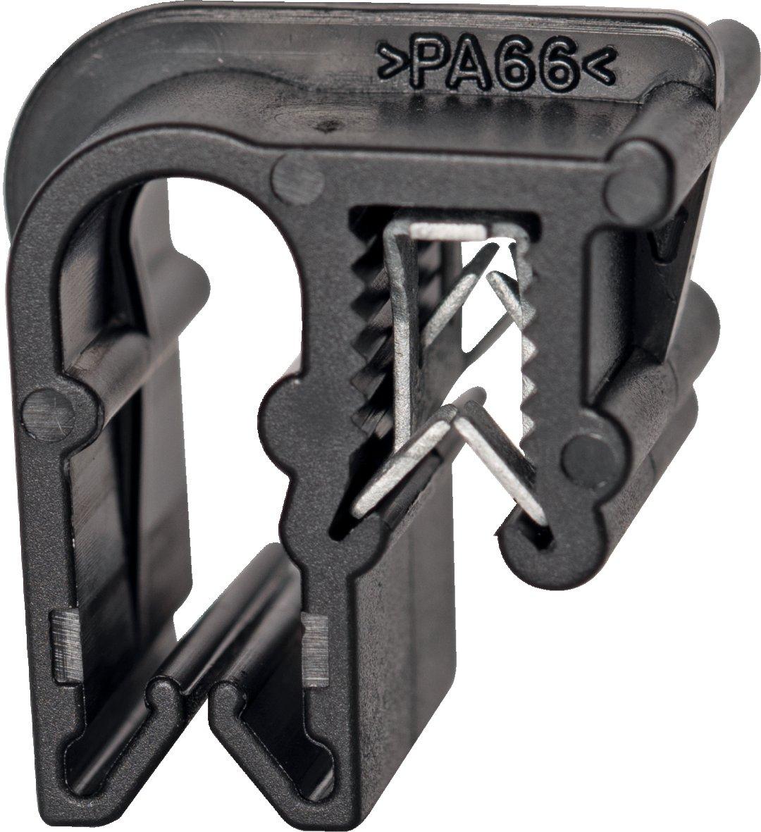 Solarclip für Kabel 2 x 6 mm² neben dem Profil