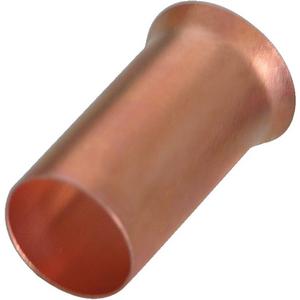 Aderendhülse blank 6,0 mm² - L 12 mm VE250