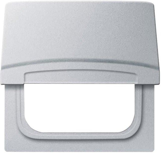 Zwischenring mit Klappdeckel für Duro/Reflex alusilber - Allwetter 44 (IP44)