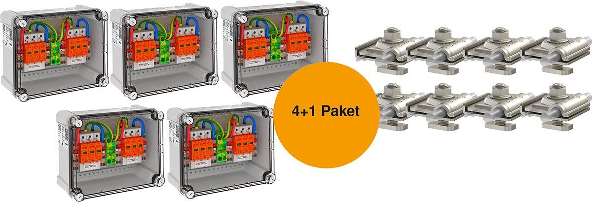 Aktion 5 Stk. PVG-BC900K220 + 8 Klemmen