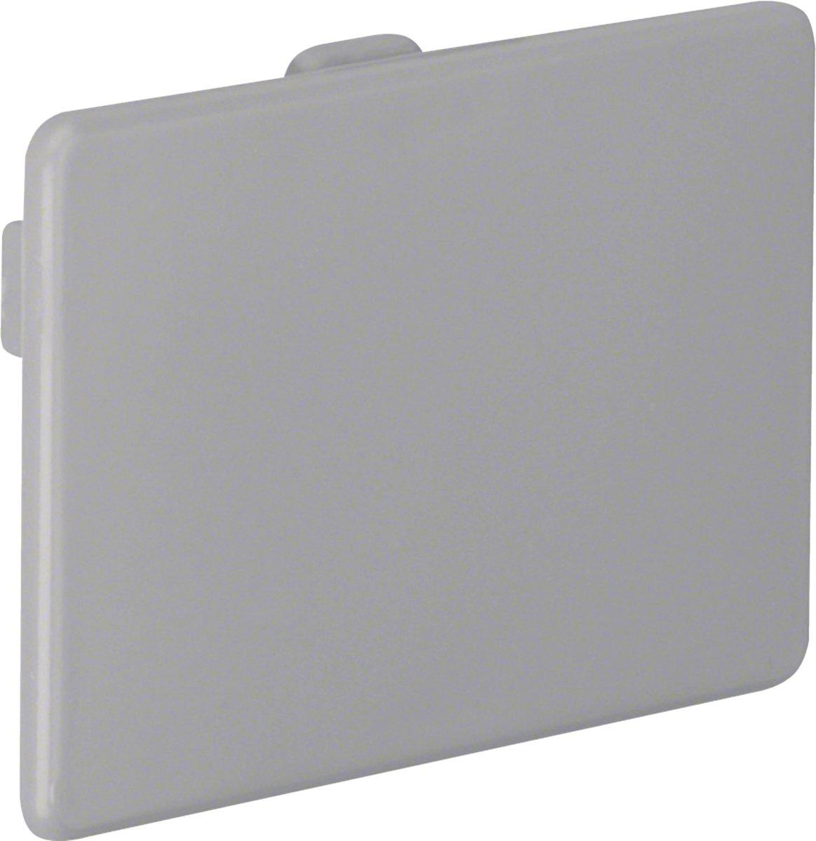 Endstück PVC zu LKG 75x50mm steingrau