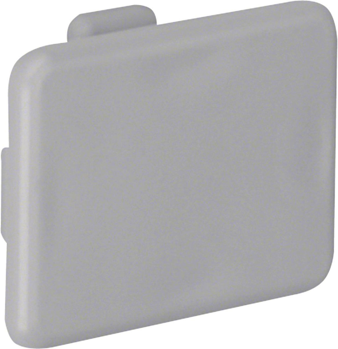 Endstück PVC zu LKG 37x25mm steingrau