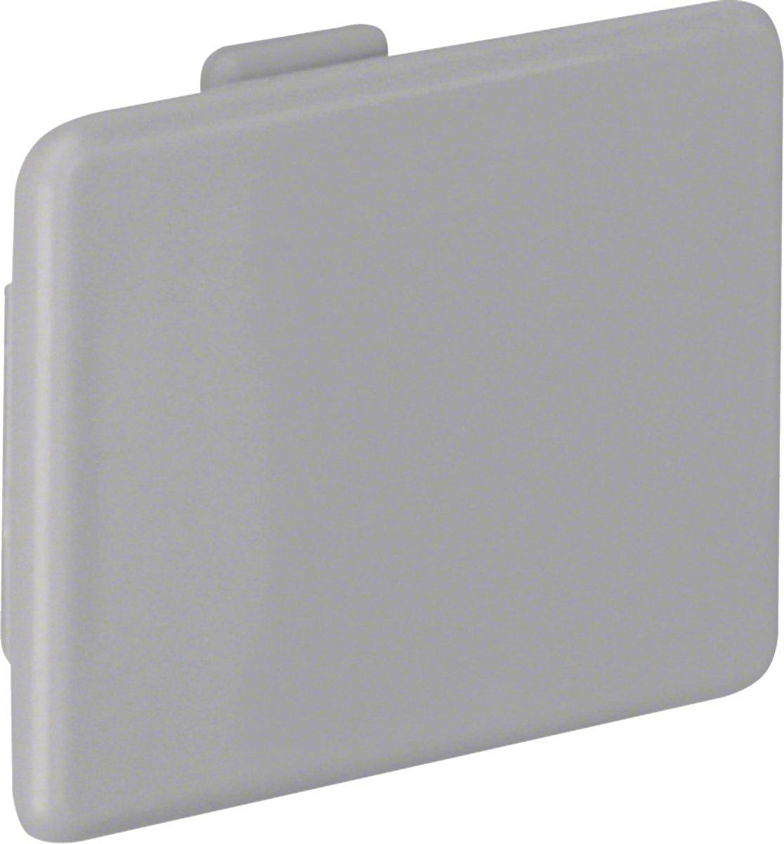 Endstück PVC zu LKG 50x37mm steingrau