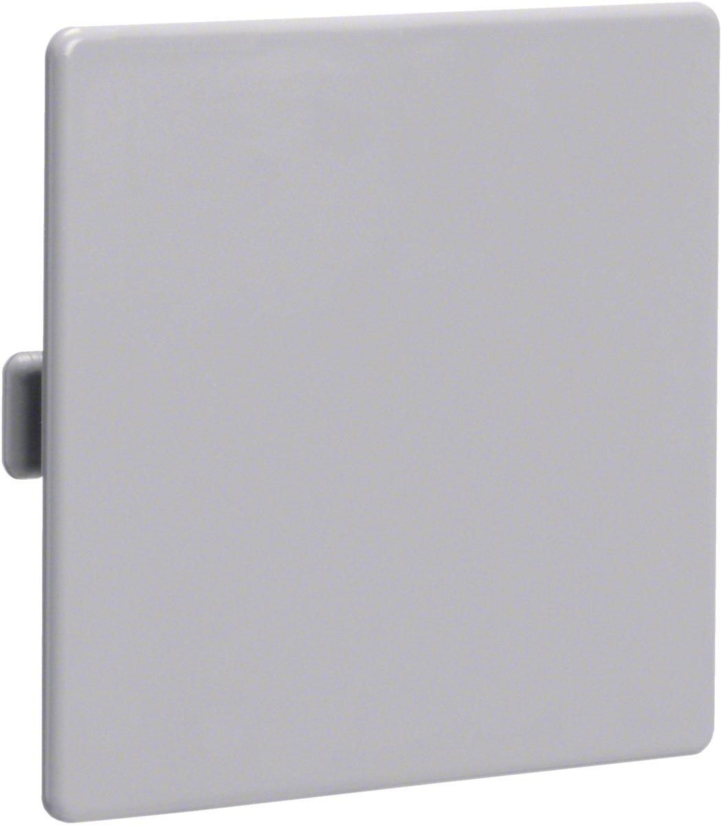 Endstück PVC zu LKG 75x75mm steingrau
