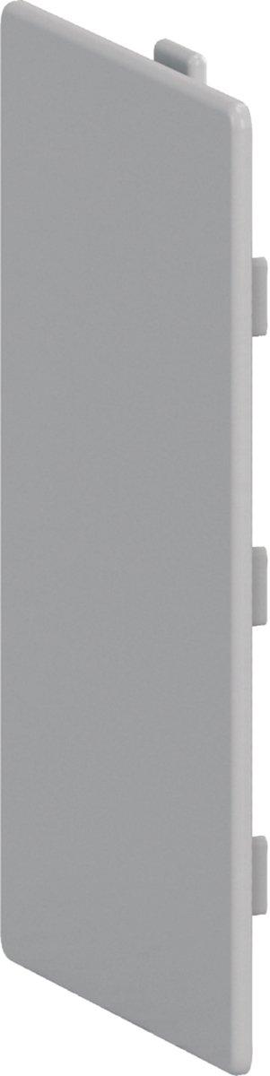 Endstück PVC zu LKG 75x125mm steingrau