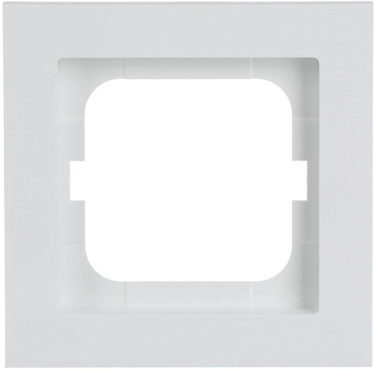 Abdeckrahmen 1-fach studioweiß - Busch-axcent