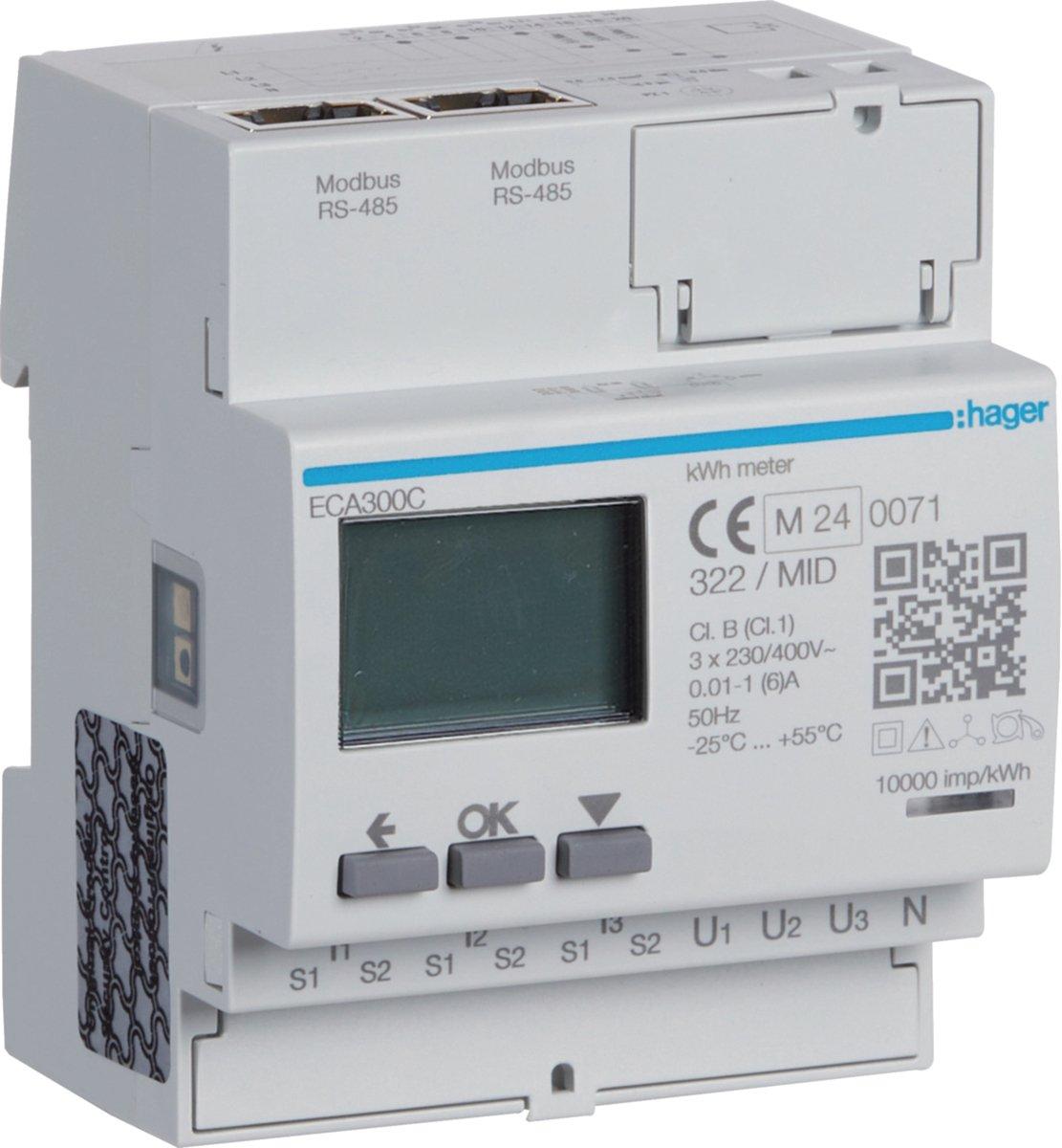 Energiezähler 3ph indirekt AGARDIO,MID