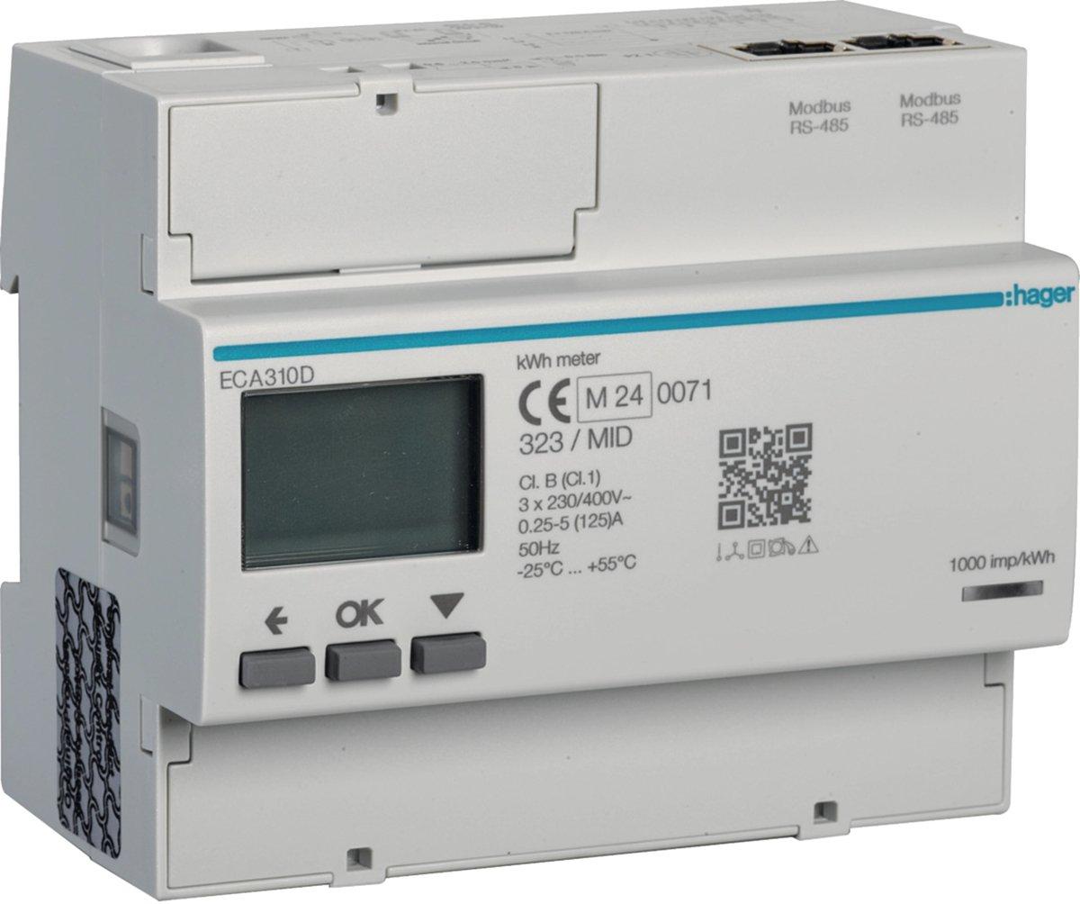 Energiezähler 3ph direkt 125a AGARd MID