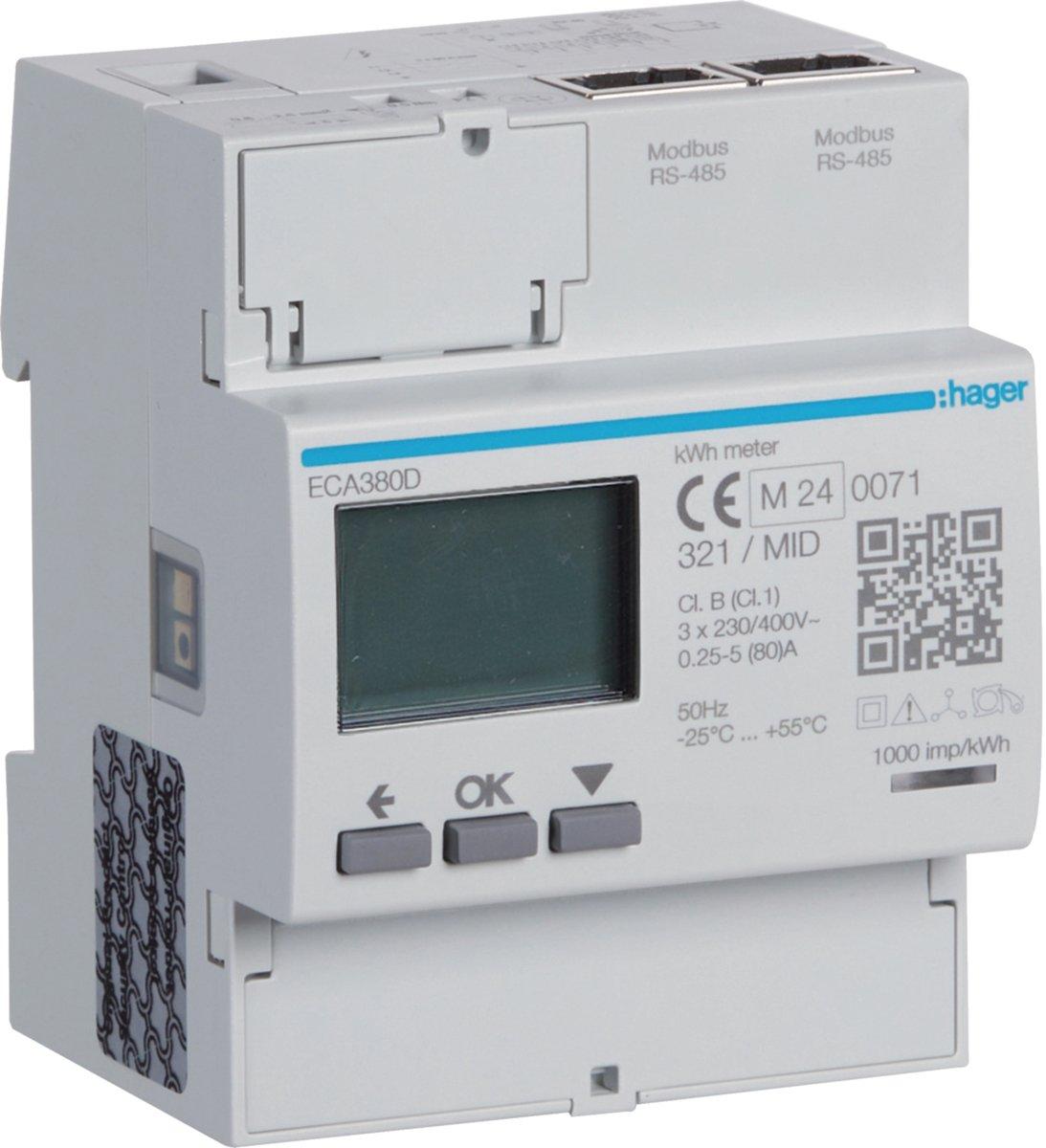 Energiezähler 3ph direkt 80a AGARDIO,MID