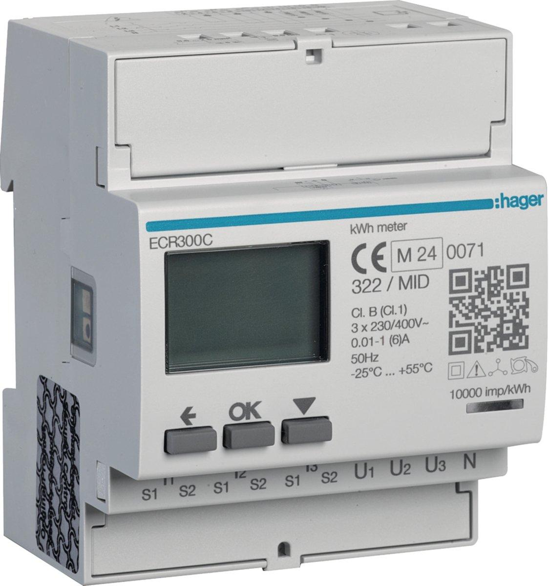 Energiezähler 3ph indirekt MODBUS MID