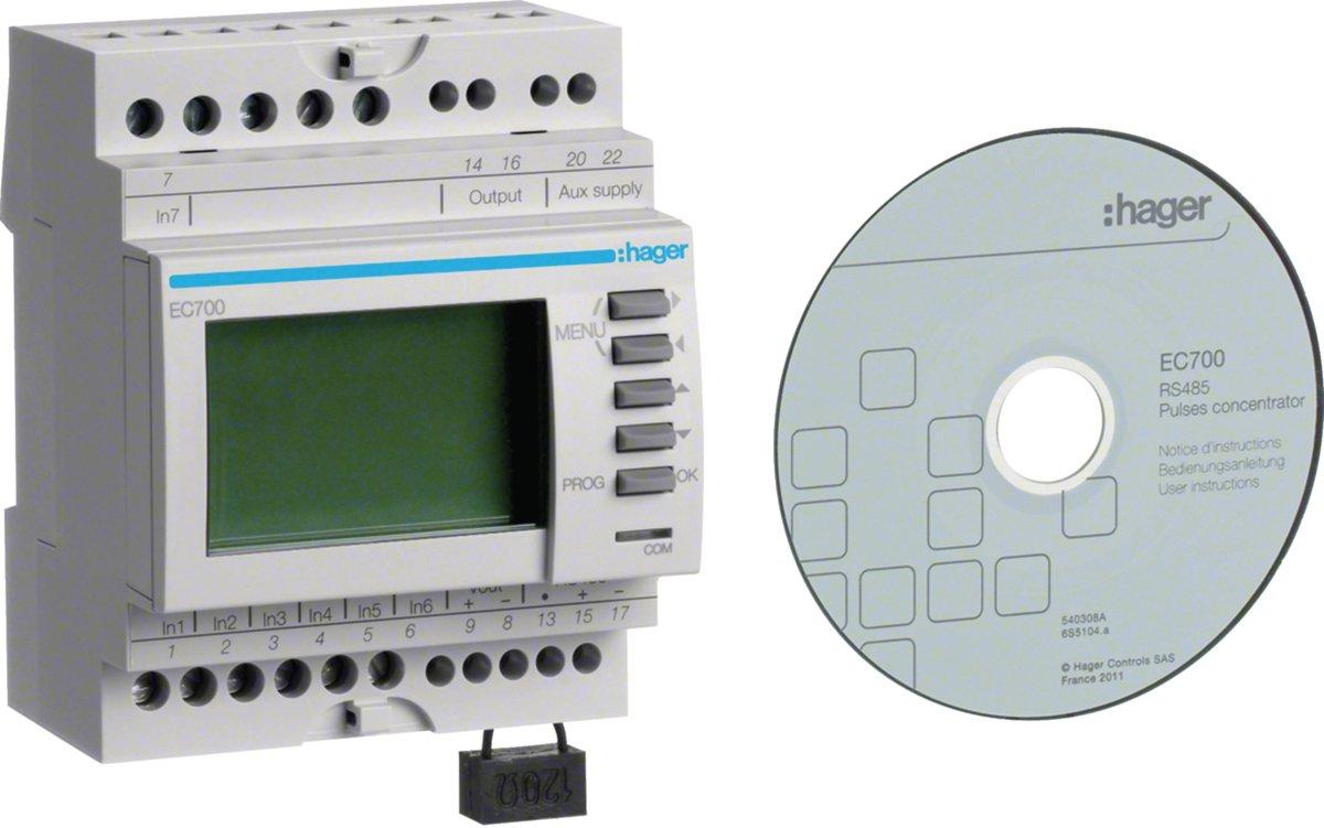 Impulseingang 7fach JBUS/MODBUS