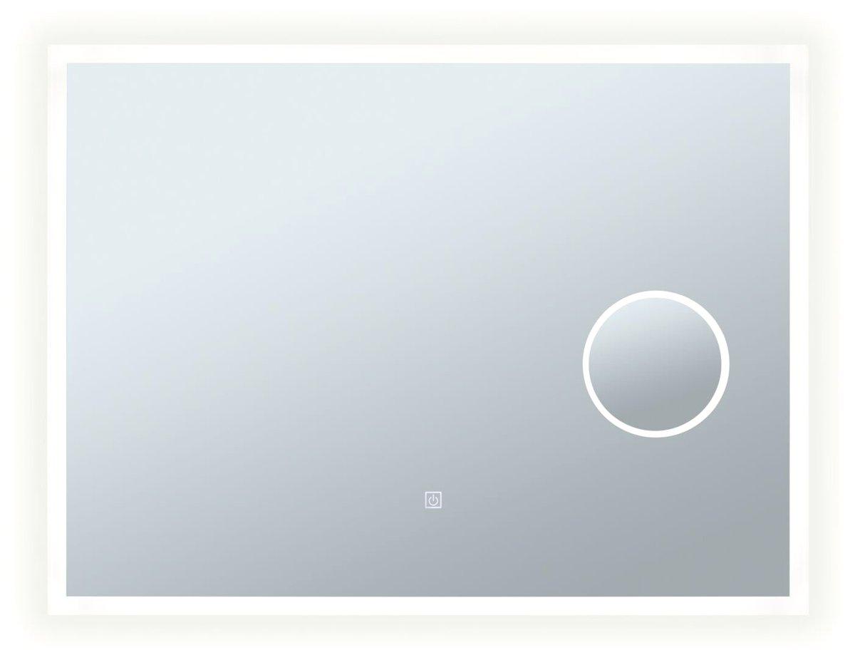 Decken/Wandleuchte Mirra eckig Kosmetik IP44 LED 20W 800x600mm Spiegel