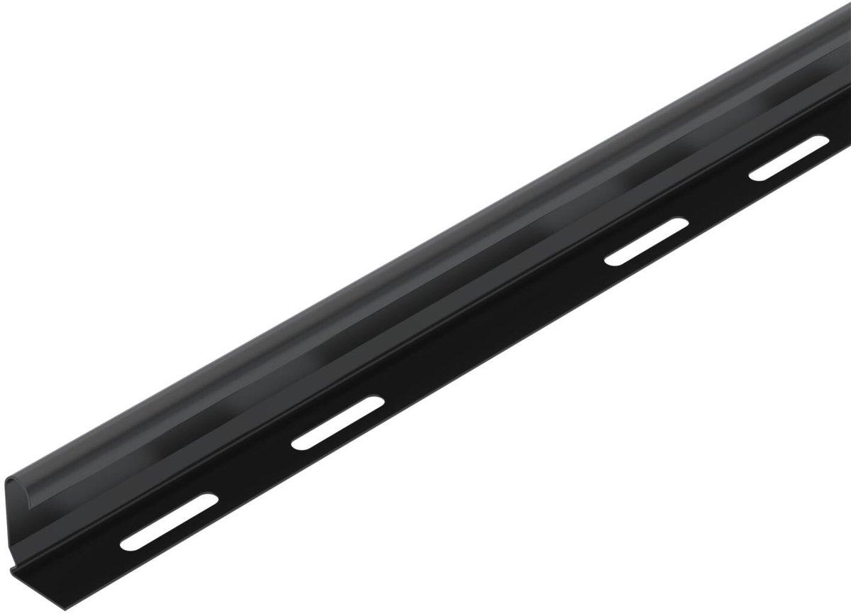 Trennsteg für Kabeltragsysteme 45x2995 Stahl PES135 - Polyester tiefschwarz