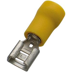 Flachsteckhülse isoliert 2,5-6/6,3x0,8