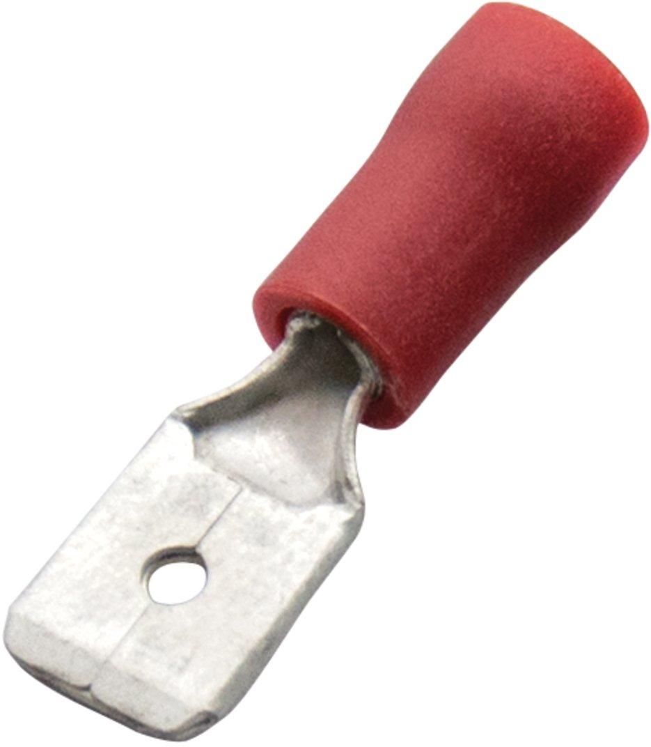 Flachstecker isoliert 0,25-1,5