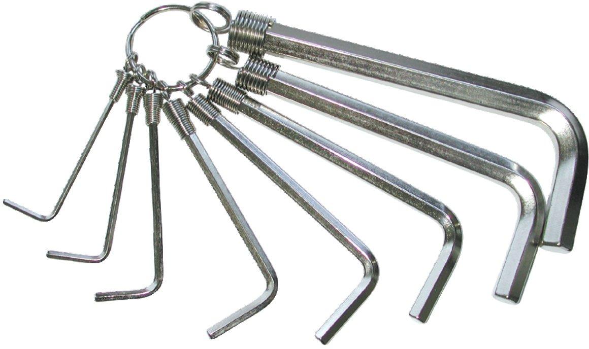 Sechskantstiftschlüsselsatz 8-teilig 2,5 mm bis 10 mm