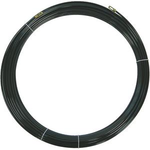 Einziehperlonband 2 Ösen 10 m x 3 mm schwarz