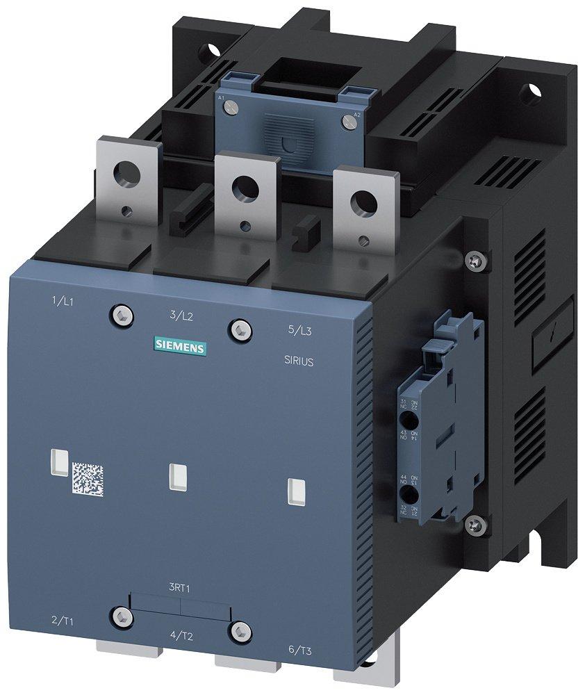 Vakuumschütz AC-3e 500A/250kW/400V 3p AC/DC440-480V 2S+2Ö A.schiene/Schr.anschl.