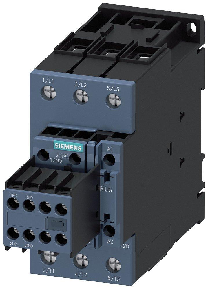 Schütz AC-3e 40 A/18,5 kW/400V 3-polig AC/DC 175-280V 2S+2Ö,Schraubanschluss