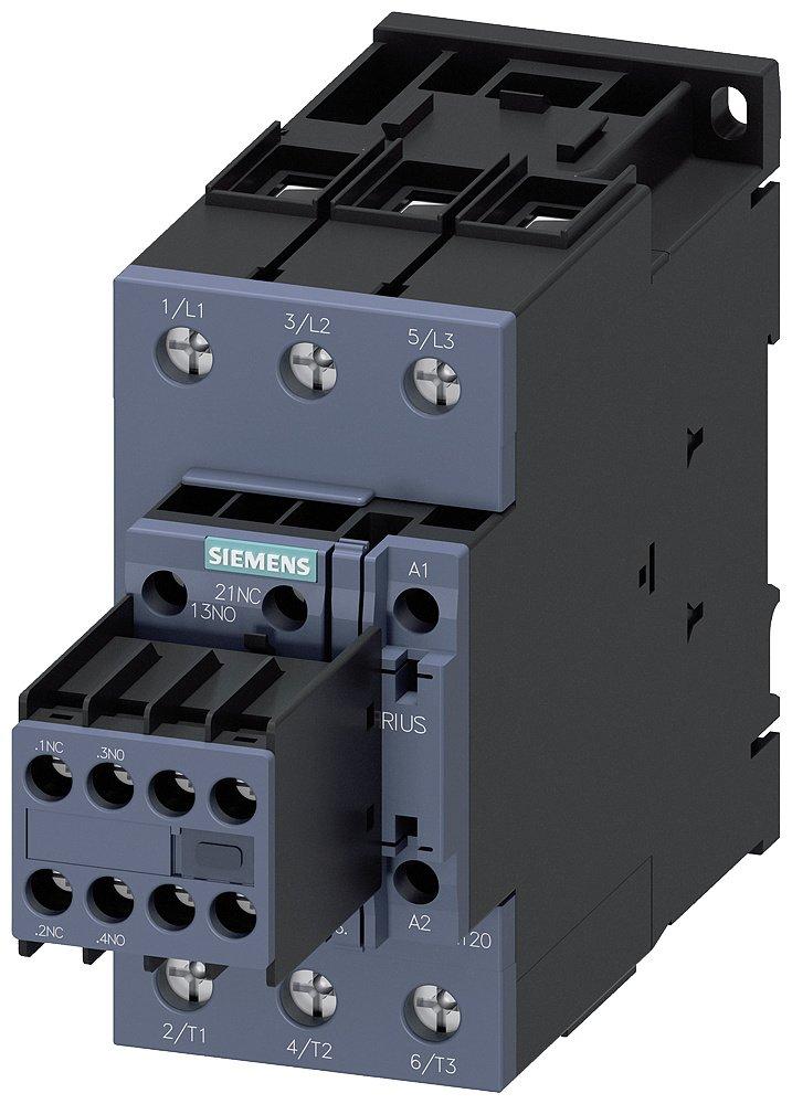 Schütz AC-3e 50 A/22 kW/400V 3-polig AC 400V/50Hz 2S+2Ö Schraubanschluss