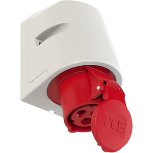 Wandsteckdose 16A 3p 9h IP44