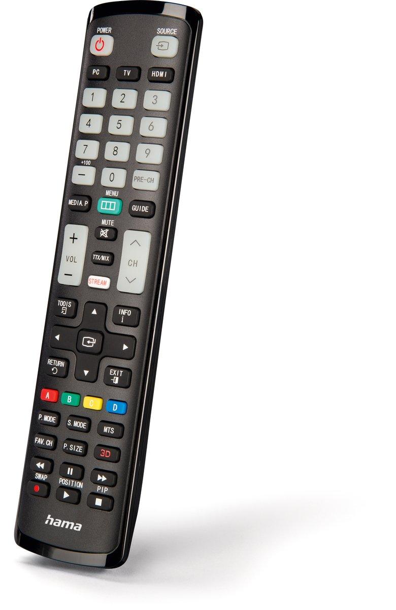 Universal-Fernbedienung für Samsung TVs IR lernfähig leuchtende Tasten