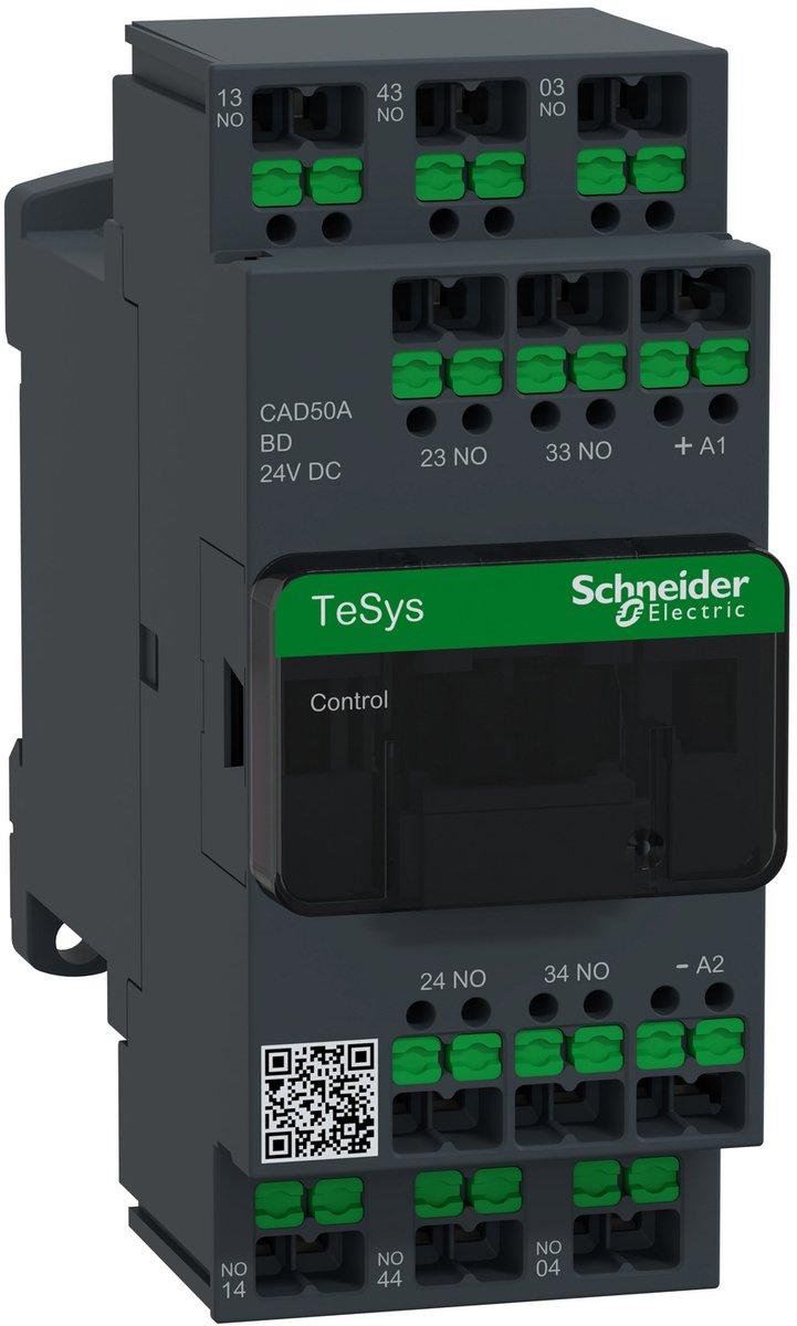 Hilfsschütz 5S Steuerkontakte Spule 24 V DC Snap IN