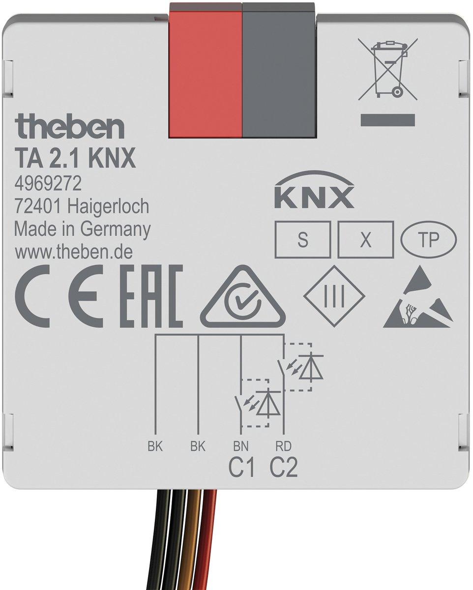 2-Fach Binäreingang-Tasterschnittstelle KNX TP