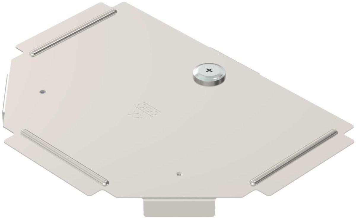 Deckel für T-Stück B100mm Edelstahl rostfrei A2 1.4301 blank nachbehandelt