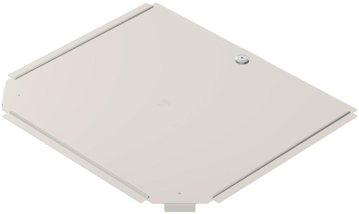 Deckel für T-Stück B300mm Edelstahl rostfrei A2 1.4301 blank nachbehandelt