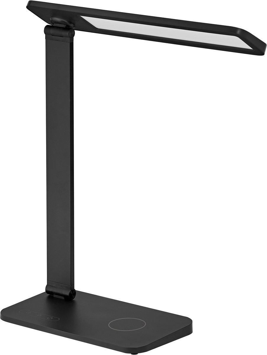 Schreibtischleuchte Office Line Desk Banker Inductive Charging 17W  dimm schwarz