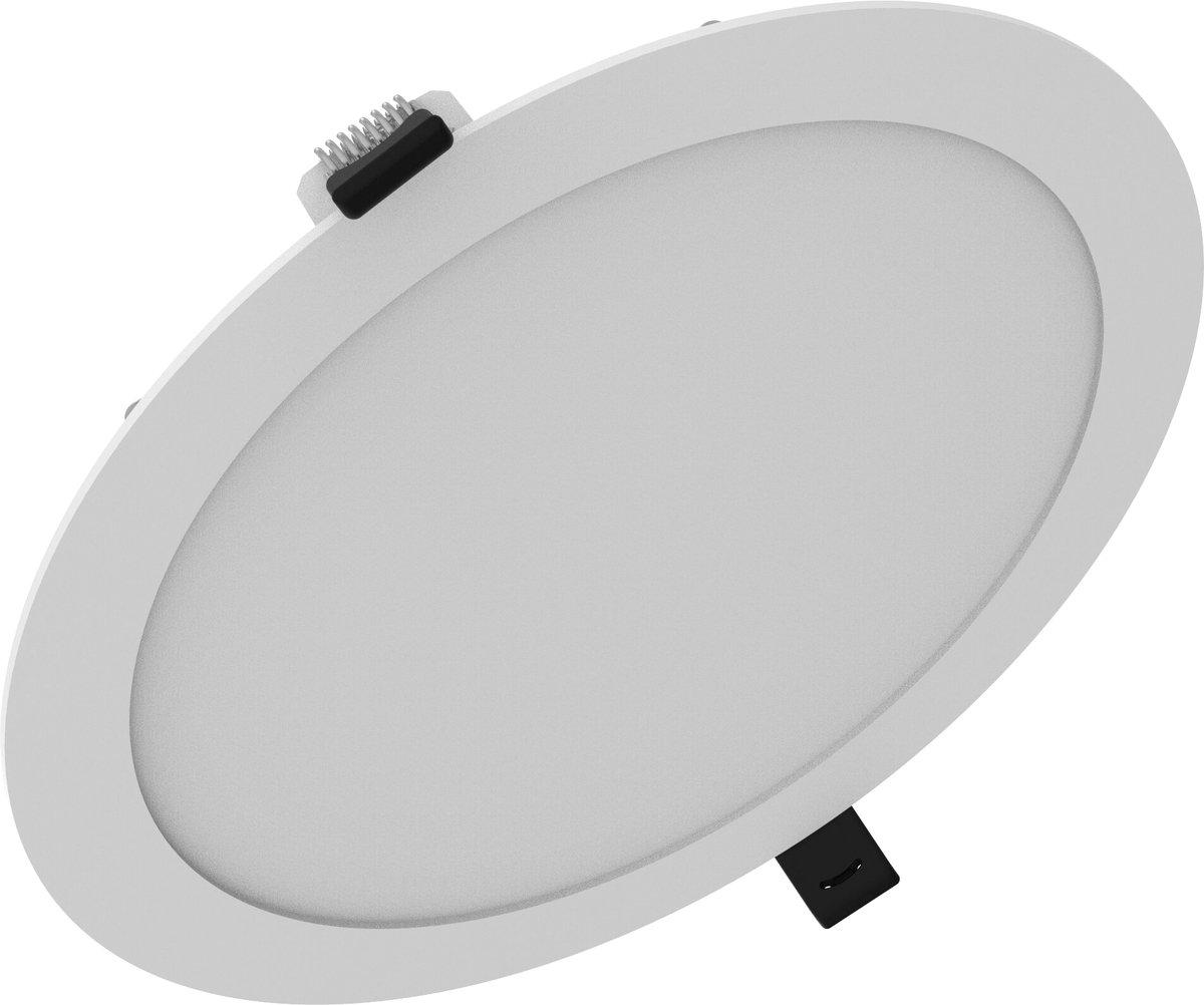 Downlight SLIM ALU D205mm V 19W MS 840 weiß