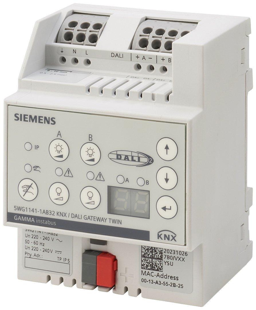 N 141/32 KNX/DALI Gateway Twin 2 Linien
