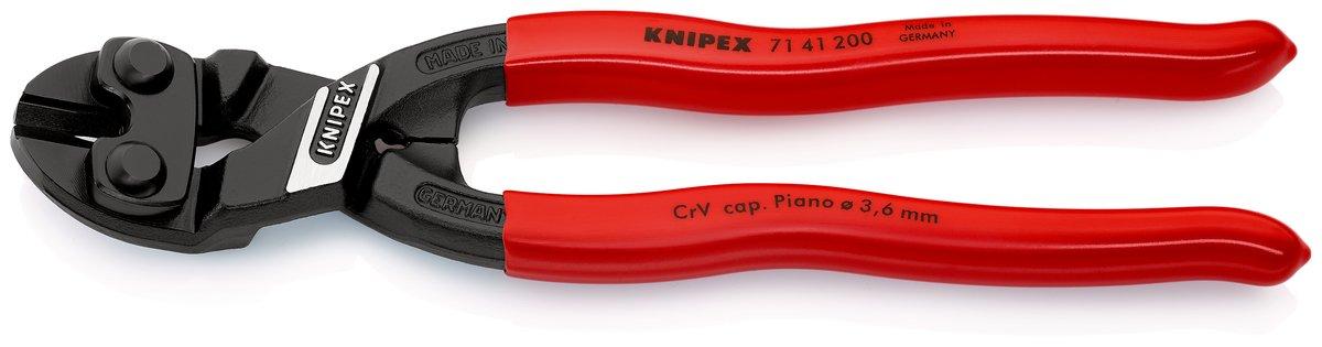 CoBolt Kompakt-Bolzenschneider m Kunstst. überzogen schwarz atramentiert 200mm