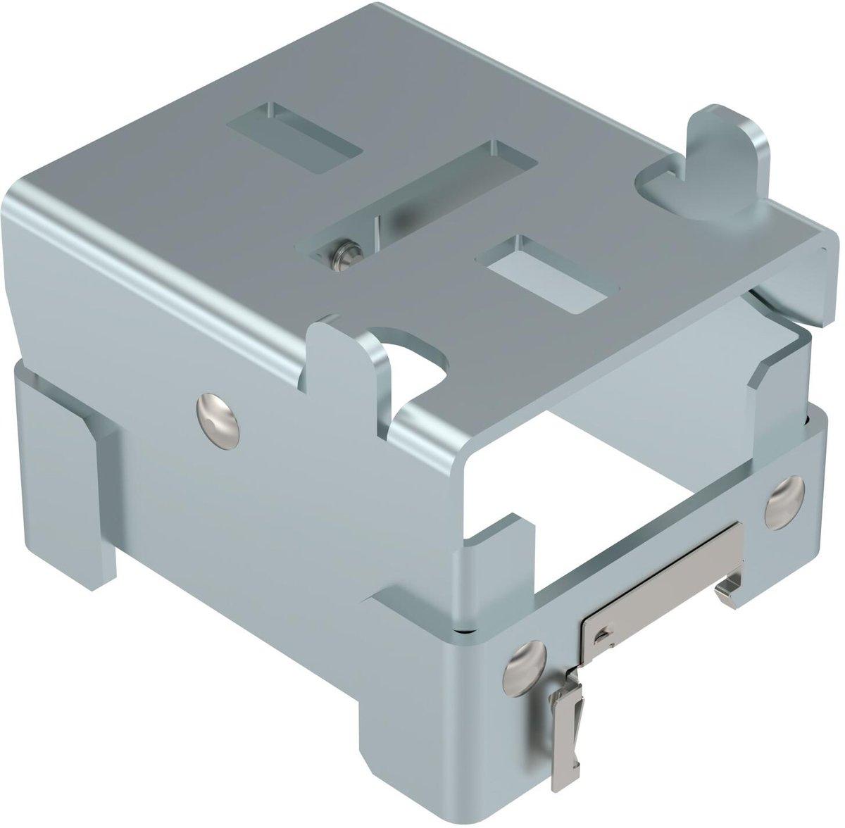 Stütze kurz für Flachdachsystem 86x166x107 Stahl bandverzinkt Zink/Aluminium