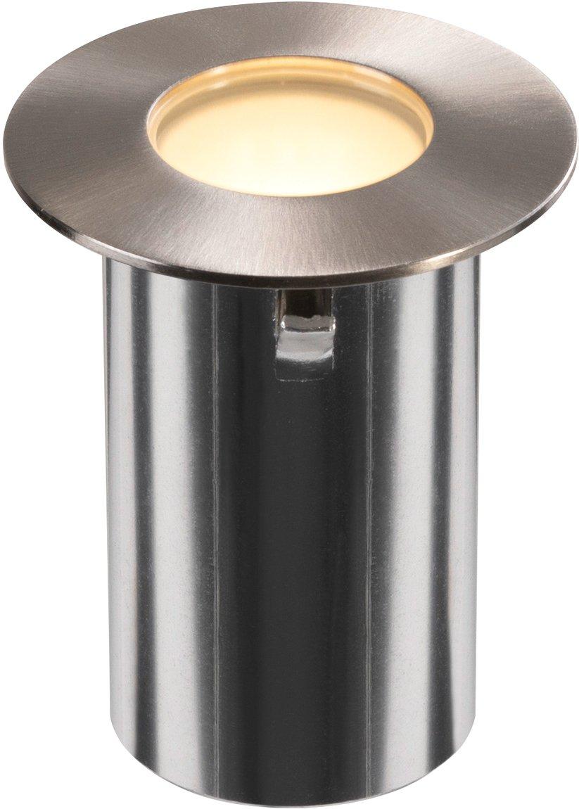 TRAIL-LITE 60 Single Bodeneinbauleuchte 3000K IP67 rund edelstahl / aluminium