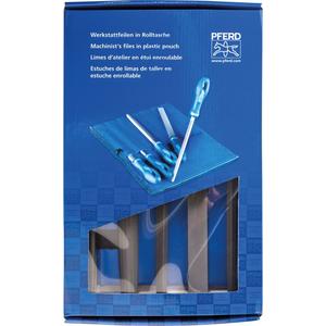 Werkstattfeilen-Set WRU 5-tlg. Rolltasche 200mm Hieb 2 univ.Schruppen/Schlichten