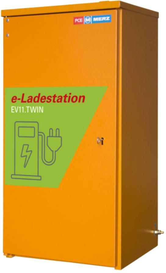 Ladestation EV11.TWIN 2x11kW Typ2 Dose